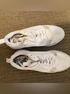 VANS Ultra Range Unisex Shoes White/White Men 6.5 Women 8